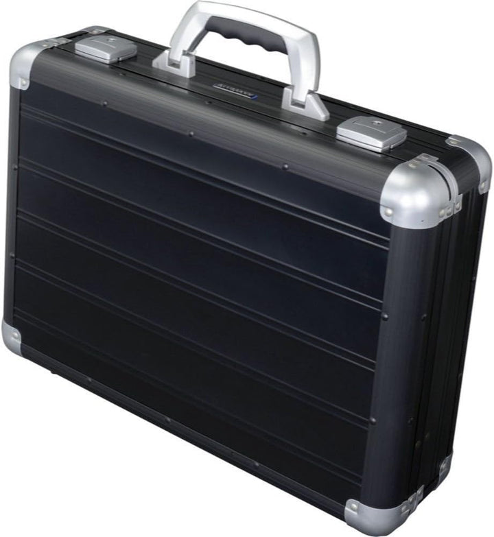 ALUMAXX 45164 Attaché Laptopkoffer Venture, Aktenkoffer aus Aluminium, Dokumentenkoffer Alu, Busines