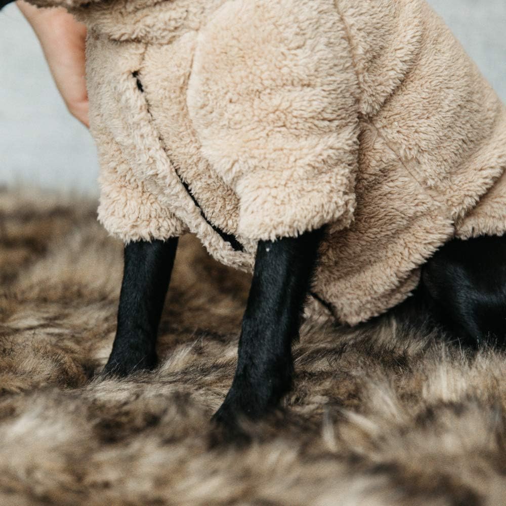Kentucky Dogwear Hundepullover Teddy Fleece, Grösse:XS, Farbe:beige XS beige, XS beige