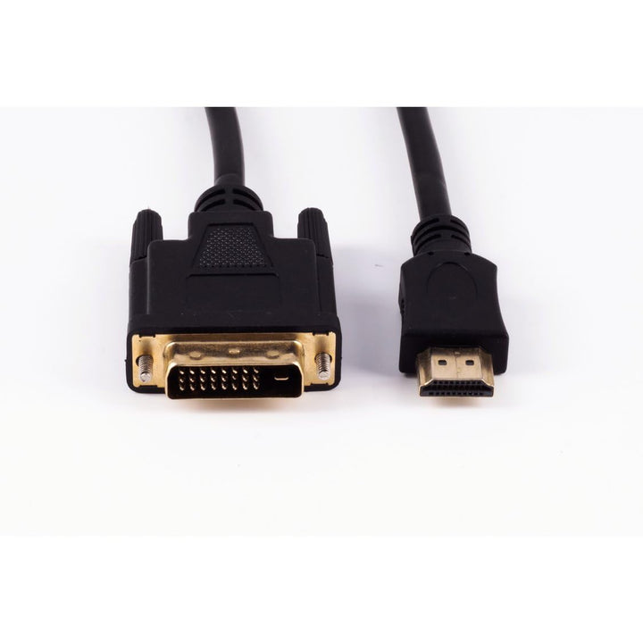 HDMI Stecker/DVI-D (24+1) Stecker verg. 5m 5,00m, 5,00m