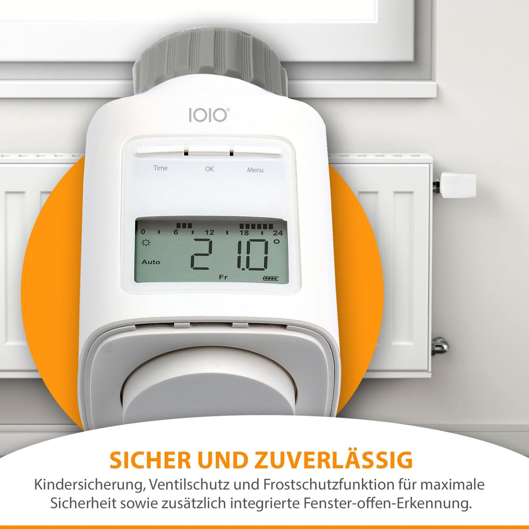 5 Stück IOIO Elektronisches Heizungsthermostat HT 2000/23 der Neue Thermostat Heizung programmierbar