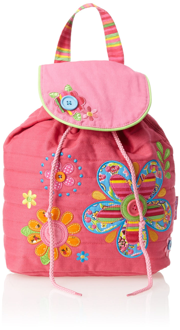Stephen Joseph Little Girls Signature Rucksack, mehrfarbig Blume Einheitsgrösse, Blume Einheitsgröss