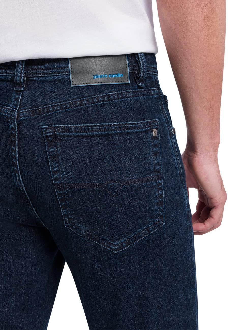 Pierre Cardin Herren Jeans 5-pocket Dijon Blau 30W / 34L Dark Blue Stonewash, 30W / 34L Dark Blue St