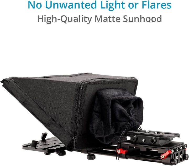 Proaim Universal Tablet Teleprompter (P-TP300) für iPad Kameras für Film und Video, Online Video und