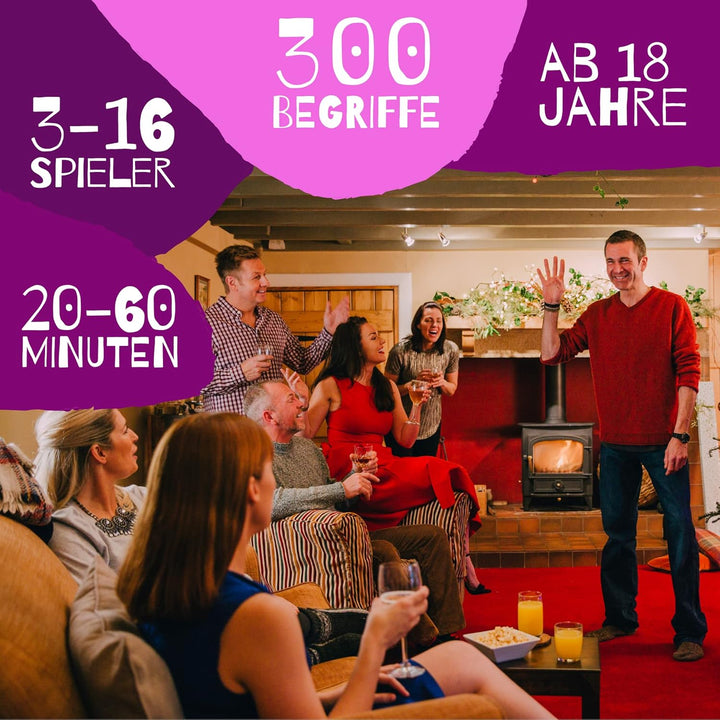 GUESS WHAT?! Dirty - Das Ratespiel für versaute Köpfe! Begriffe erraten & Pantomime Spiel | Partyspi