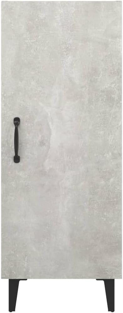 Sideboard Betongrau 34,5x34x90 cm Buffet Schrank Klein Kleine Kommode Kommoden & Sideboards Flur Kom