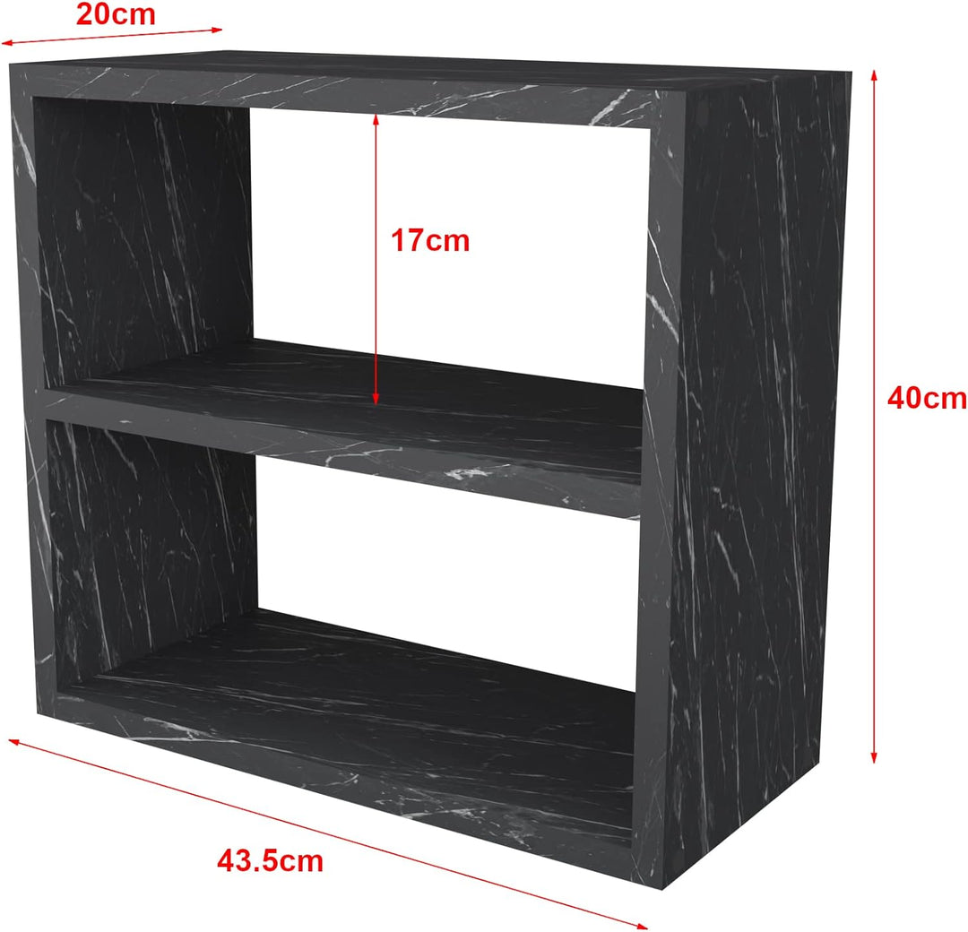 [en.casa] Küchenregal Hjo Gewürzregal freistehend für Arbeitsplatte Gewürzständer 40 x 43,5 x 20 cm