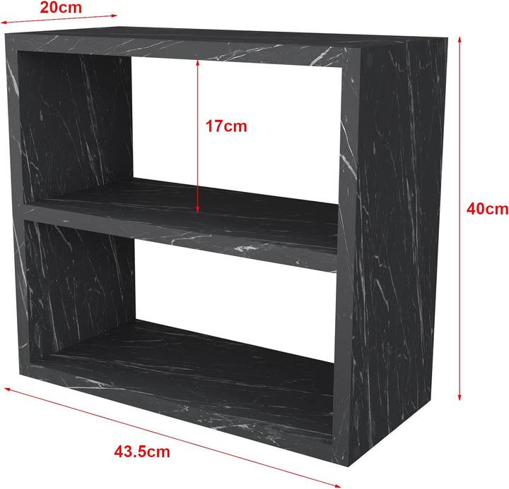 [en.casa] Küchenregal Hjo Gewürzregal freistehend für Arbeitsplatte Gewürzständer 40 x 43,5 x 20 cm