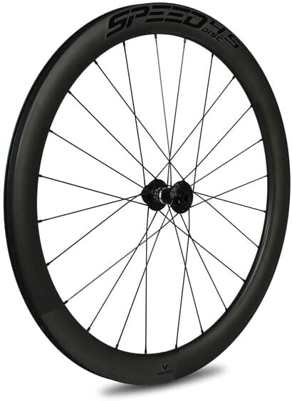 Veltec Unisex – Erwachsene Laufradsatz Speed 4.5 18mm SR Disc Schimano 12x100/12x142, schwarz/schwar