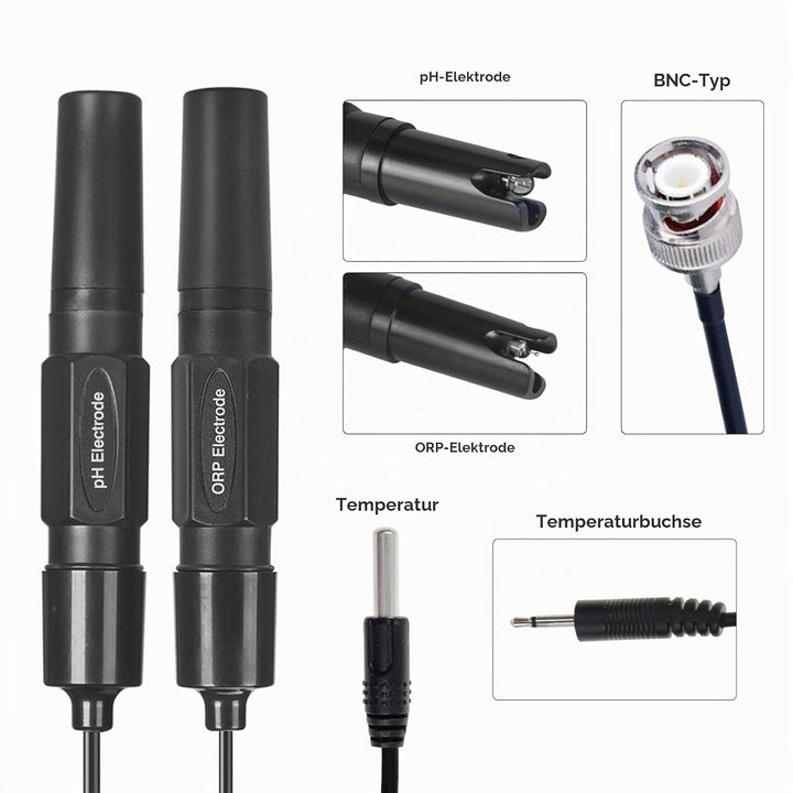 Digitaler PH/ORP-Controller zur Genauen Prüfung der Wasserqualität 3-in-1-Controller, 3-in-1-Control