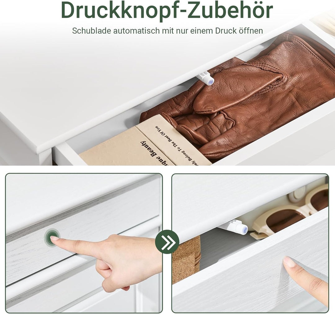 SoBuy Schuhschrank Schmal mit 2 Klappen - Schmaler Schuhkipper mit 2 Ablagen, Verstellbares Schuhreg