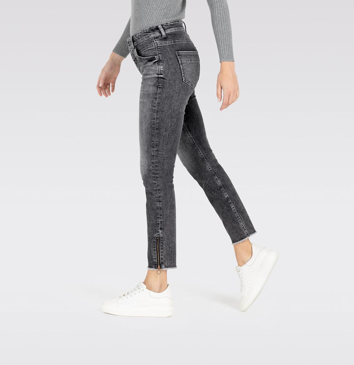 Mac - Damen 5-Pocket Jeans, Rich Slim (5755-90-0389L) 34 Trousers Mac Ladie, 34 Trousers Mac Ladie