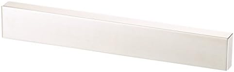 Rosenstein & Söhne Messermagnet: Durchgehende Magnet-Messerleiste aus gebürstetem Edelstahl, 36 cm (