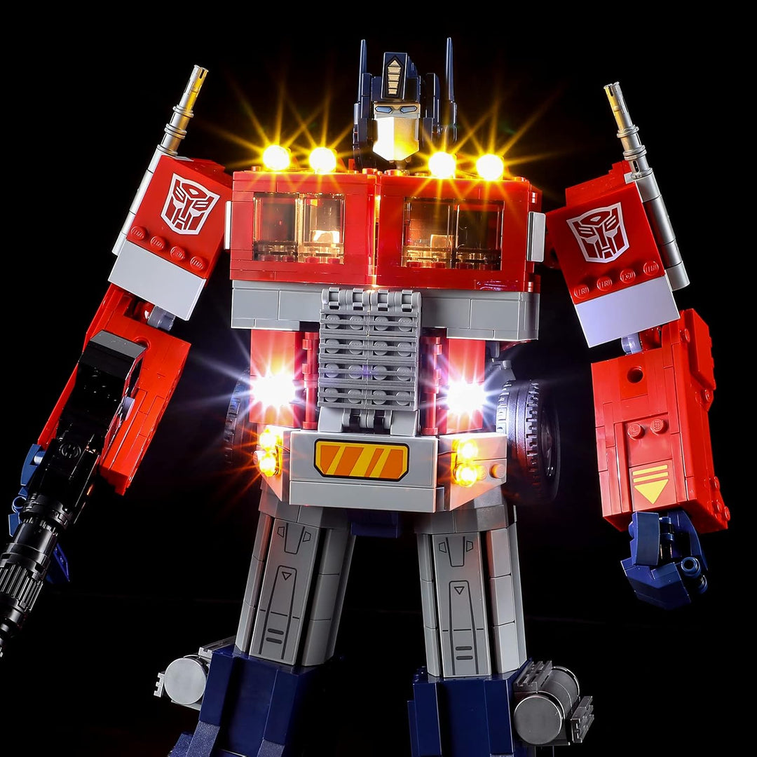 BRIKSMAX 10302 Led Licht für Lego Optimus Prime - Compatible with Lego Creator Expert Bausteinen Mod