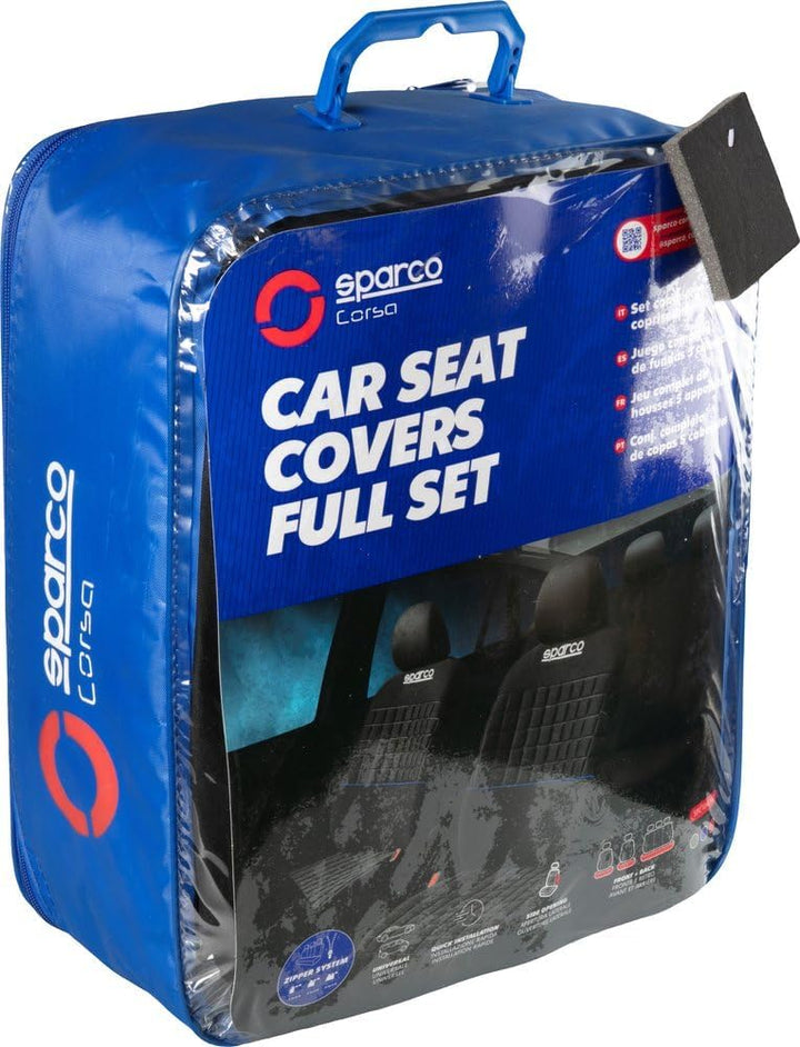 SPARCO SPC1042AZ Sats Sitzbezüge, Blau
