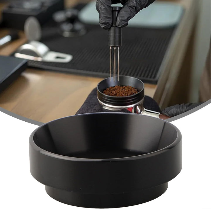 49 mm magnetischer Dosiertrichter Espressokocher Dosierring Trichter verstellbares kontinuierliches