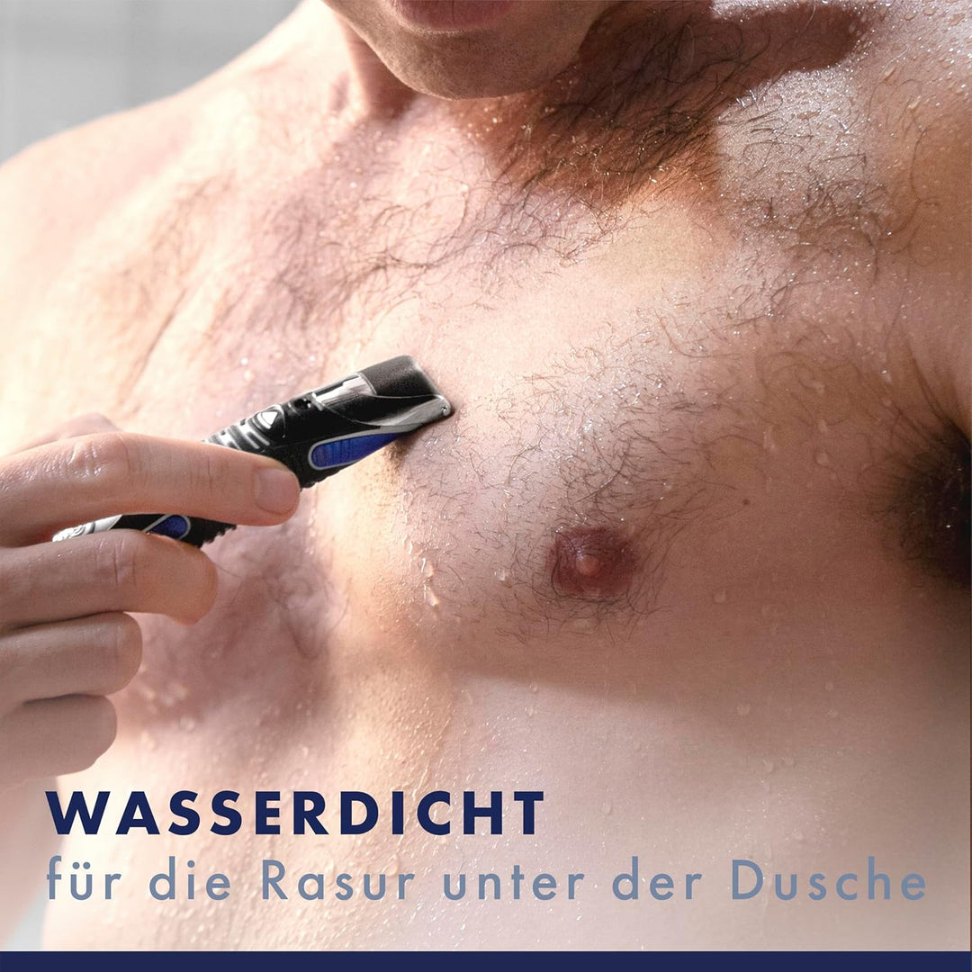 Gillette Fusion 5 Styler Rasierer Herren, Barttrimmer + Rasierklinge + 3 Kammaufsätze, Geschenk für