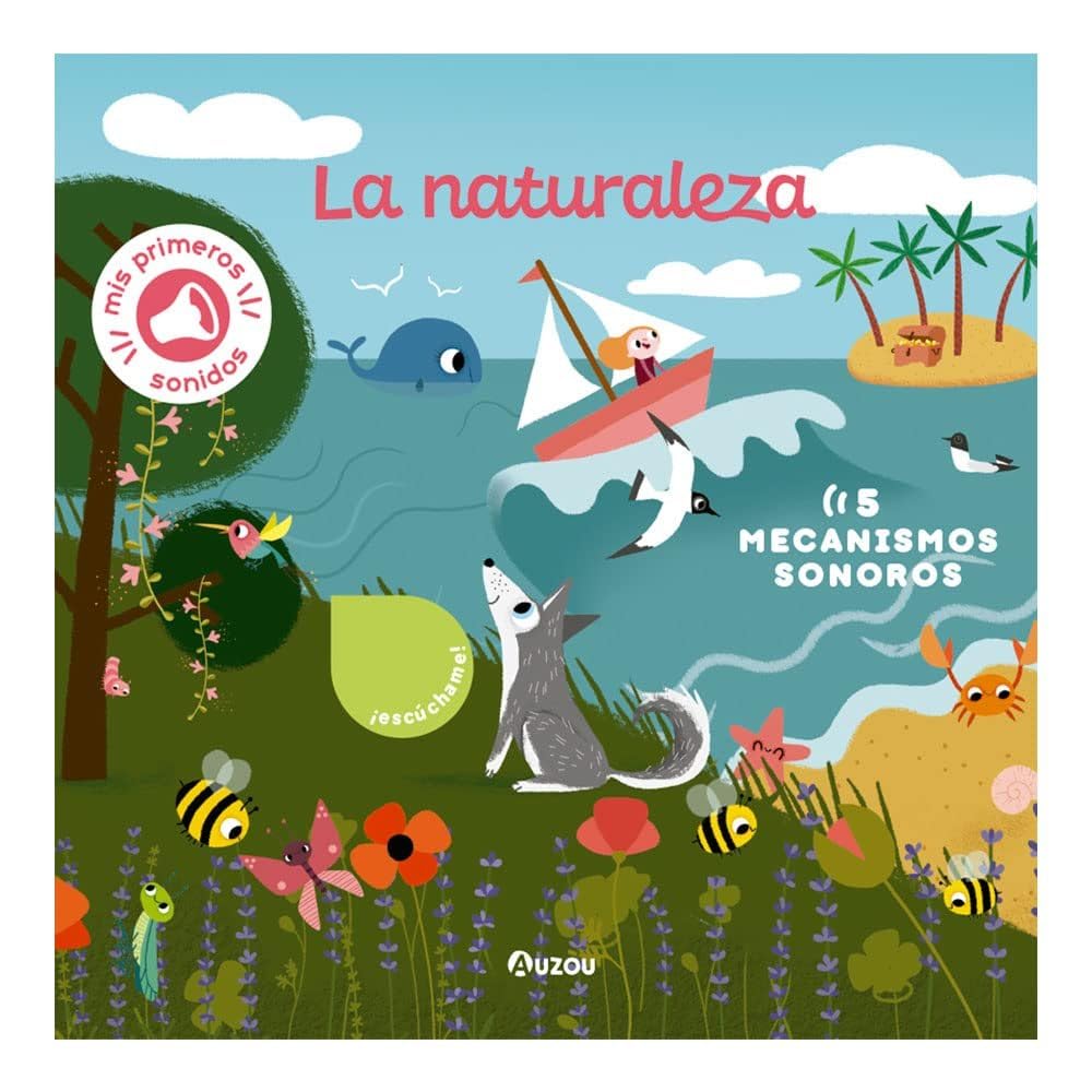 Libro de sonidos. La naturaleza (Mis primeras imágenes para escuchar), Pappband