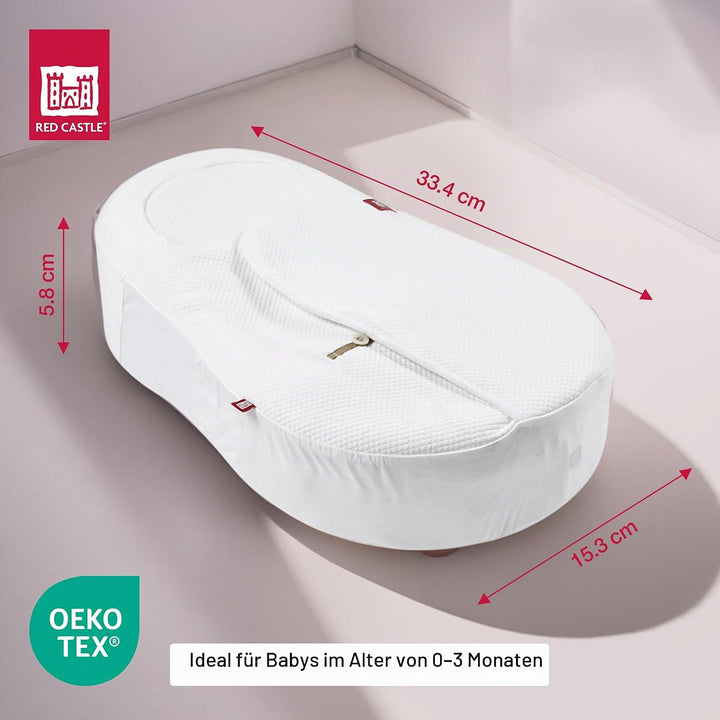 Red Castle - Cocoonacover - Leichte Baumwolle Decke, Weiss