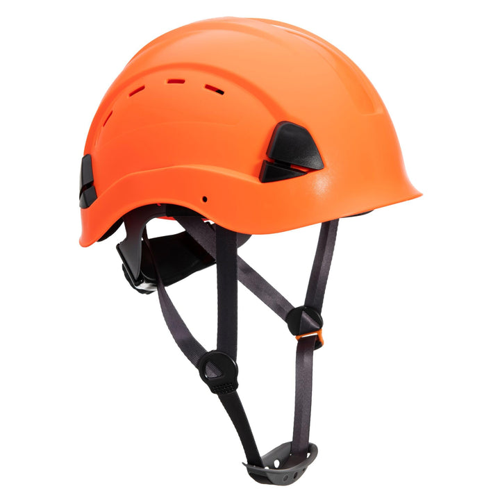 Portwest PS63 Height Endurance Helm mit Belüftung, Farbe Orange in hoher Sichtbarkeit, Grösse:, PS63