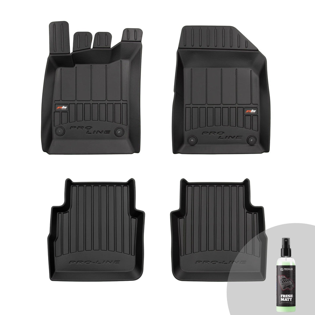 FROGUM ProLine 3D Gummimatten Exklusiven Auto Fussmatten Autofussmatten für Opel Signum 2003-2008, f