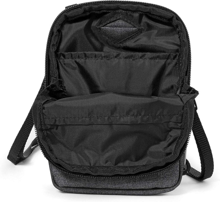 EASTPAK Unisex Buddy Umhängetasche (1er Pack) Einheitsgrösse Black Denim, Einheitsgröße Bl