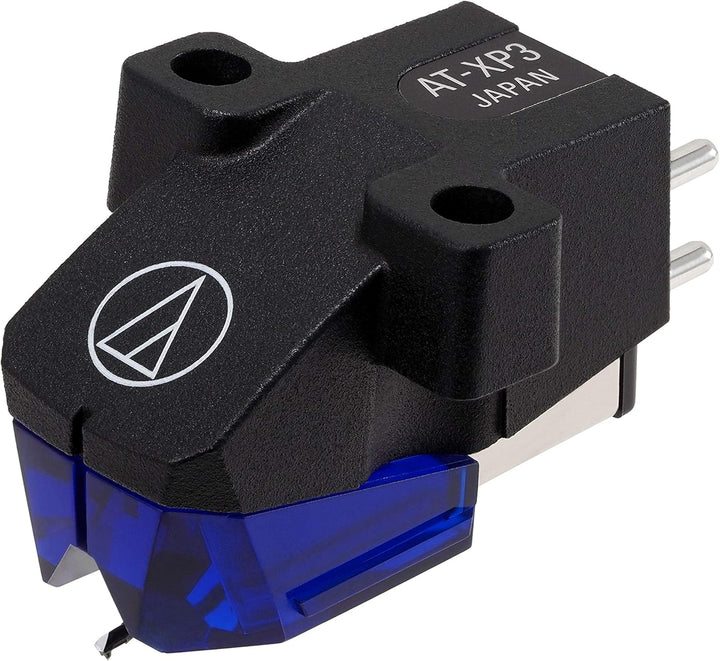 Audio-Technica at-XP3 Dual-Moving-Magnet-Stereotonabnehmer DJ Blau Dual Moving Magnet Stereo Cartrid