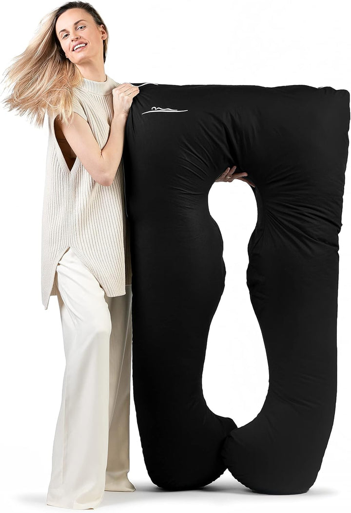 KomfortKissen ORIGINAL Premium Ergonomisches Kühlend Kuschelkissen | Körperkissen | Seitenschläferki