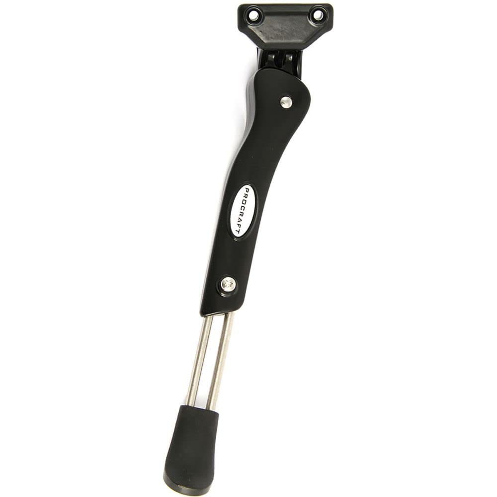 procraft - Hinterbauständer Kick II Fahrradständer Seitenstütze - inkl Silikonband 40/24-28/A, 40/24