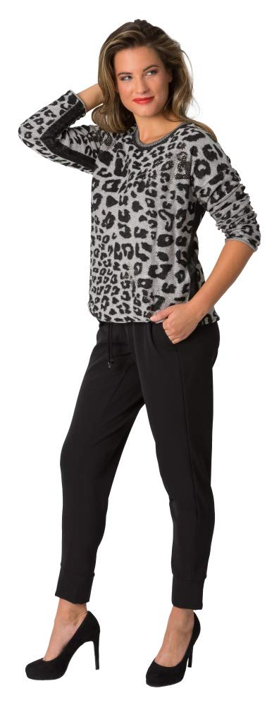 Stehmann Damen Hose 38 Schwarz, 38 Schwarz