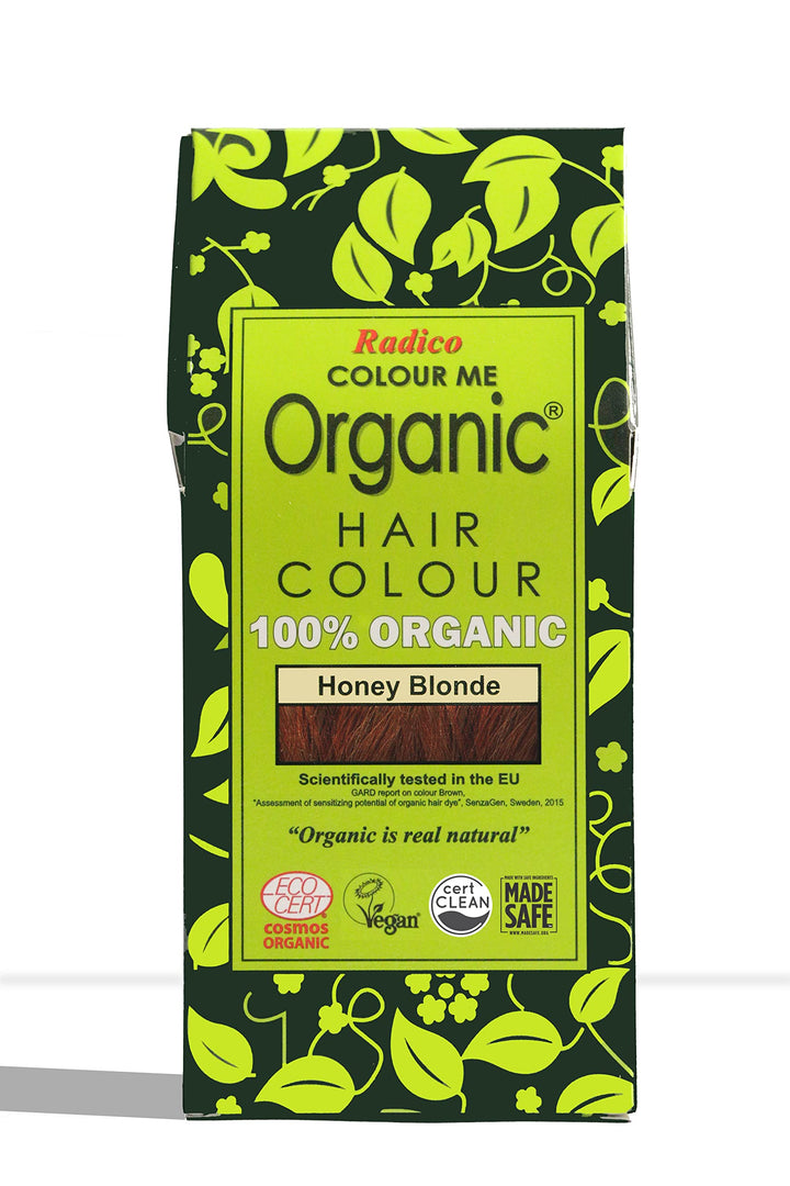 Radico Colour Me Organic Pflanzenhaarfarbe Honig-Blond (bio, vegan, Naturkosmetik) HonigBl Honig-blo