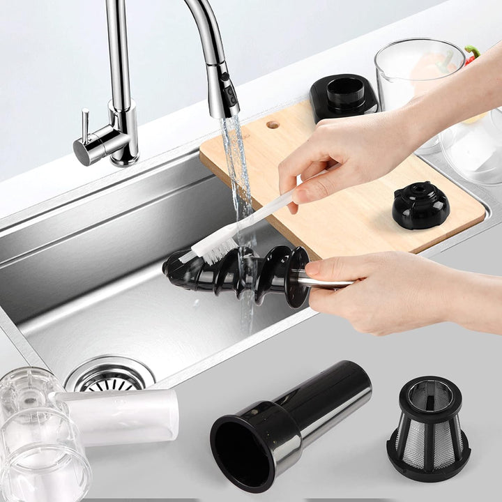 Gdrtwwh Entsafter Aufsatz für KitchenAid Ständermixer,Slow Juicer Zitrussaftpresse Zubehör, Kau-Ents