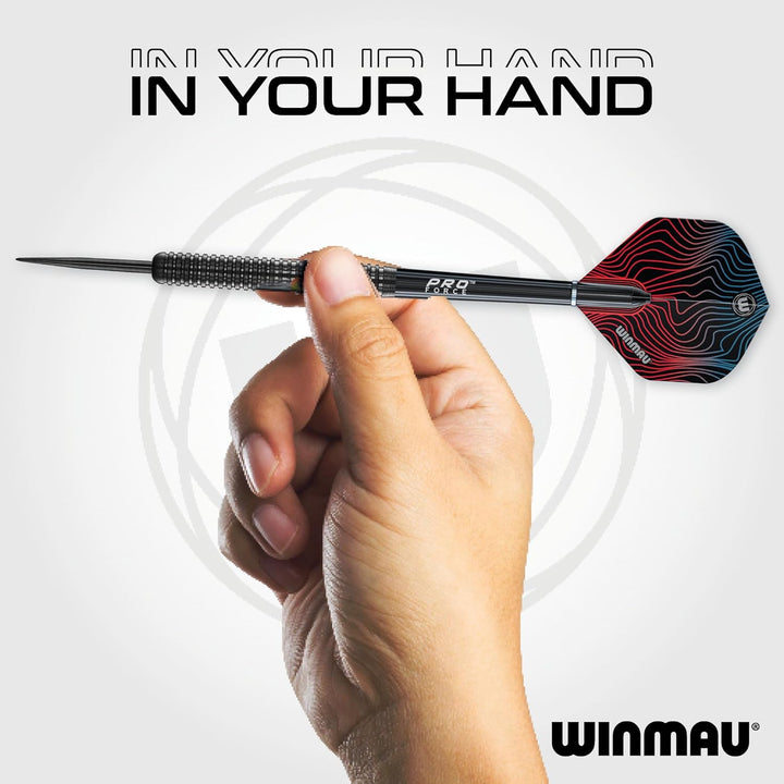 WINMAU Solaris Pro Spezial Dartset mit Stahlspitze 23.0 Gramm, 23.0 Gramm