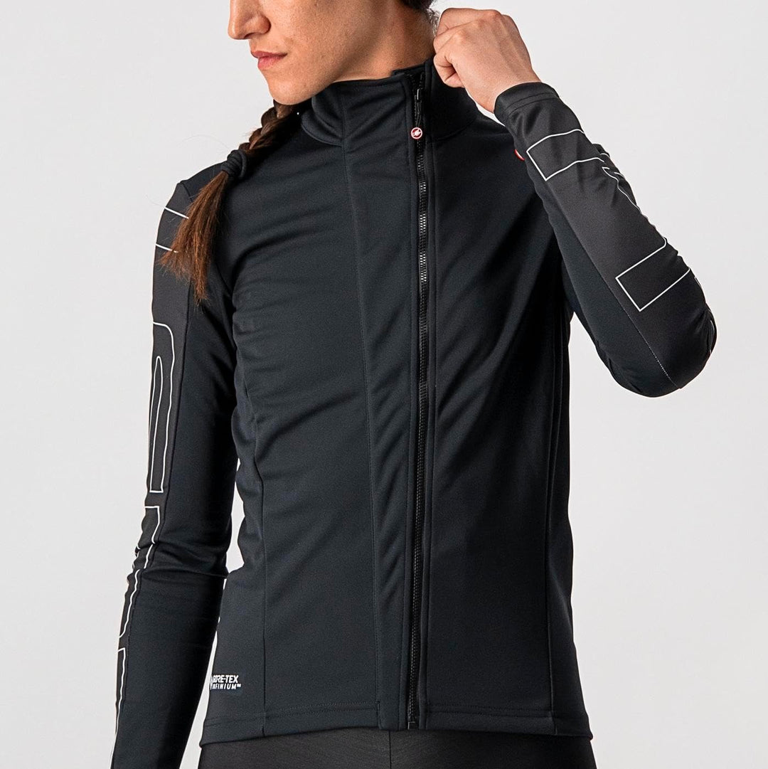 CASTELLI Damen Transition W Jacket L Light Black, L Light Black