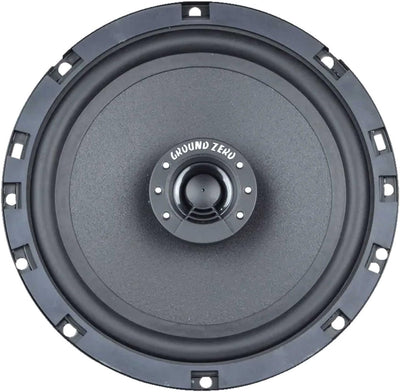 Ground Zero GZIF 6501FX, 2-Wege Koaxial-Lautsprechersystem mit geringer Einbautiefe, 110 Watt max