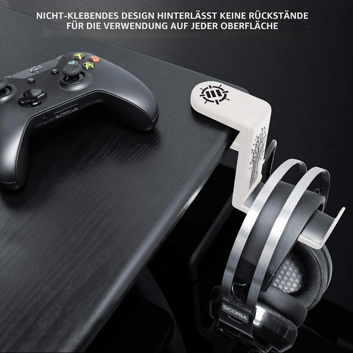 ENHANCE PC Gaming Headset Kopfhörer Halterung Hanger Mount Kopfhörer Stand mit verstellbaren & Schwe