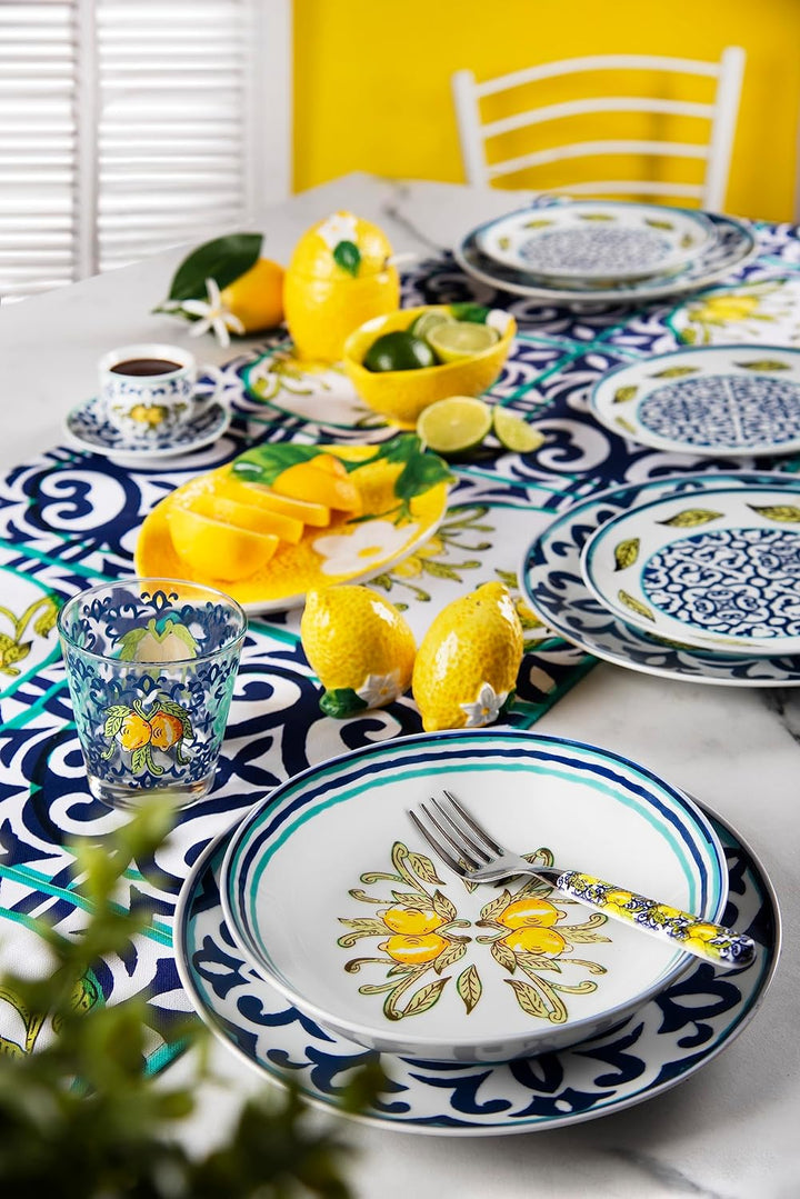 Excelsa Amalfi Besteck-Set, 24-teilig, Edelstahl 18/0, Amalfi