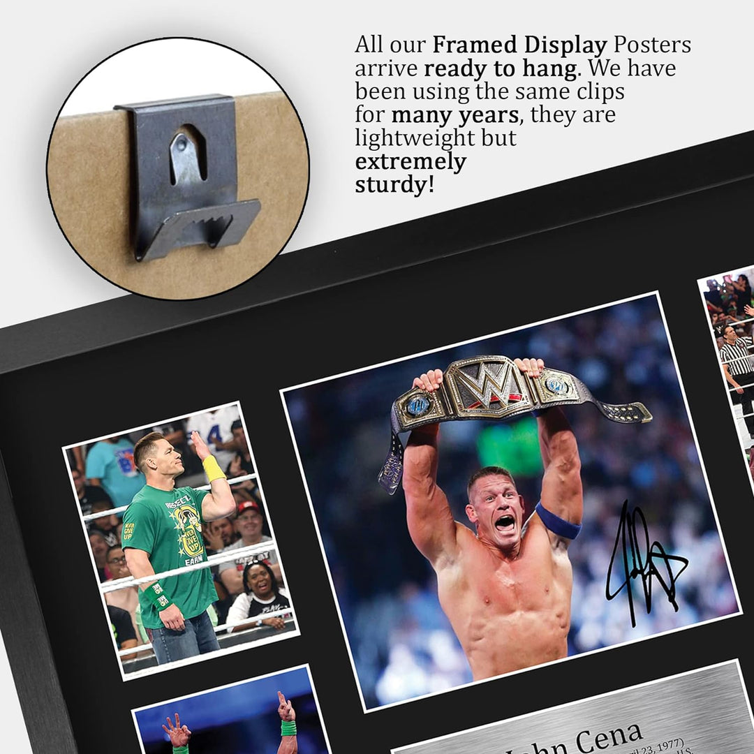 HWC Trading FR A3 John Cena Wrestling Geschenke Gedruckt, Signiert Autogramm Bild Für WWE & WWF Erin