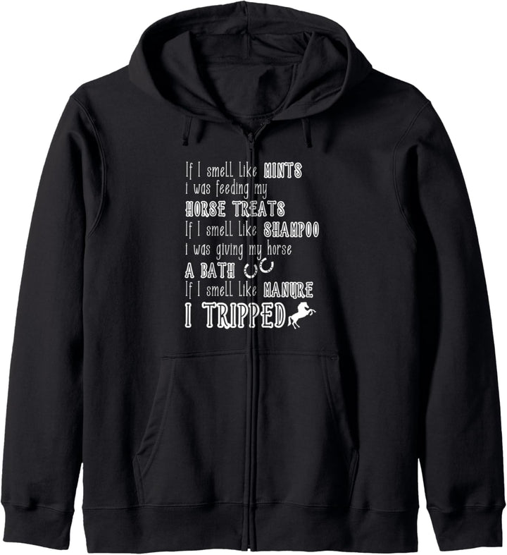 Funny Horse Lover Equestrian Gift Kapuzenjacke