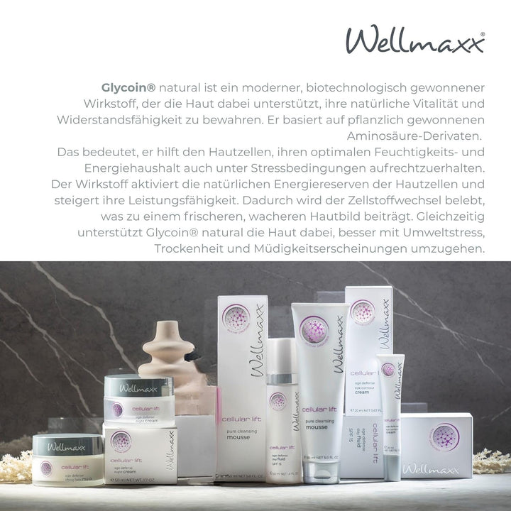 Wellmaxx cellular lift age defense day fluid SPF 15