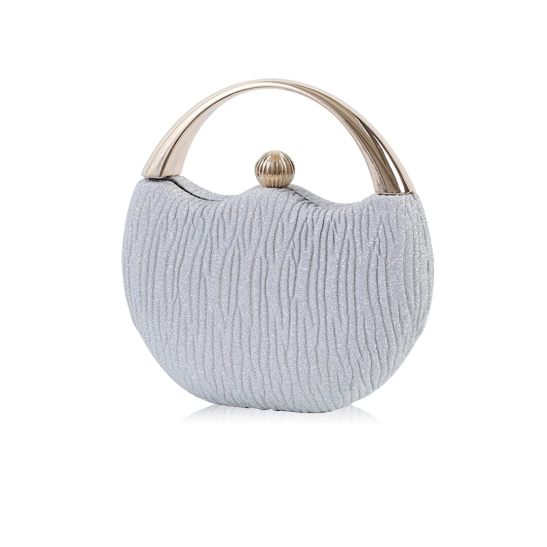 CORIOS Damen Abendtasche Funkelnd Clutch Glitzer Henkeltasche Glänzend Umhängetasche Hochzeit Brautb