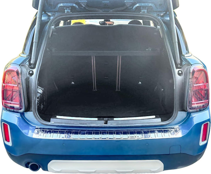 RECAMBO Ladekantenschutz Edelstahl kompatibel für Mini Countryman F60 LCI | BJ 06.2020-2023 - Hochgl