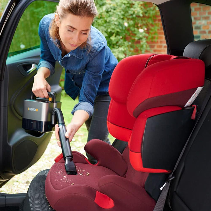 WORX WX030.9 - 20V Max Akku Autostaubsauger Hand-Staubsauger beutellos ohne Akku & Ladegerät Schwarz