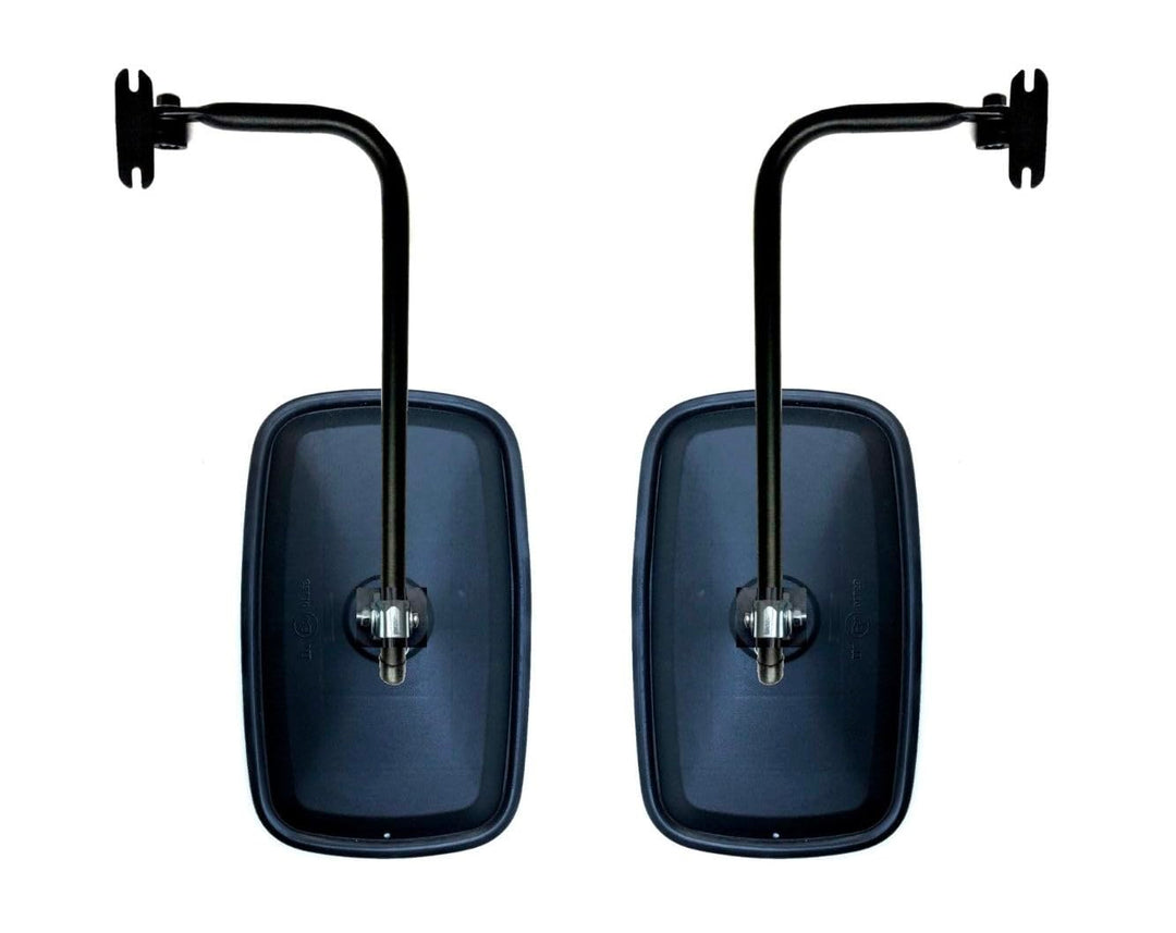 Aussenspiegel Traktor 232x145 mm ø10 mit Spiegelhalter Set Universal Rückspiegel für Traktor LKW Bag