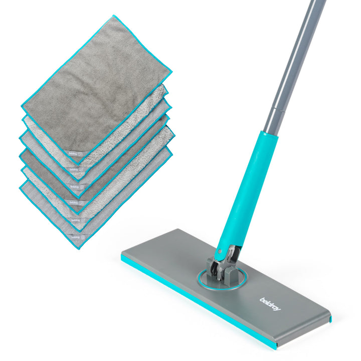 Beldray Anti-Bac Clip-to-Grip Bodenwischer - Grosser Wischkopf, Fliesen/Boden/Fenster/Spiegel, Hygie
