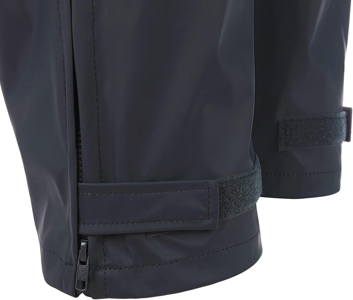 Feldtmann Unisex PU-Regenbundhose Profi - Regenhose Damen Herren Leichte Gummihose Winddicht Wasserd