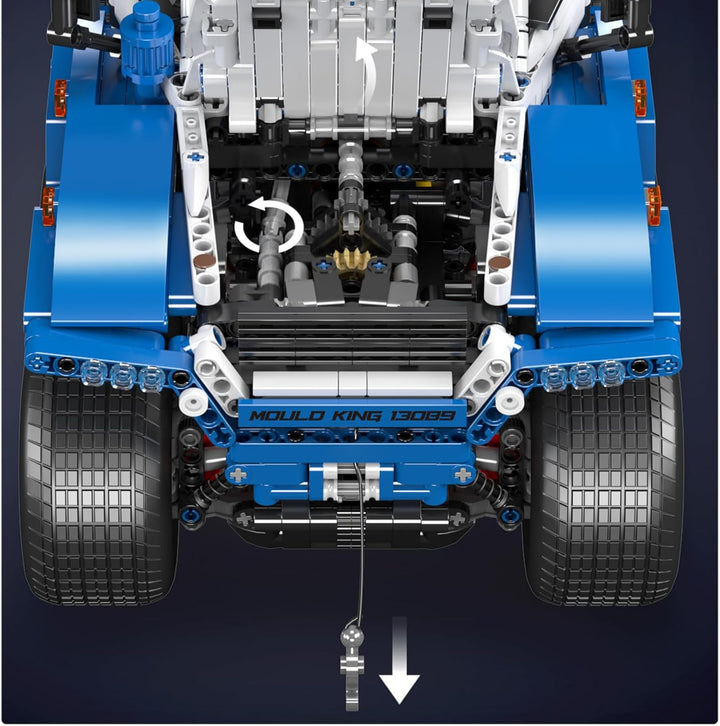 Mould King 13089 Technik Ferngesteuert Avtoros Shaman 8×8 Geländewagen APP Technologie Truck-Modell