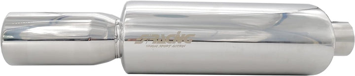 Simoni Racing ESR109 Exhaust Muffler Oval, Inox
