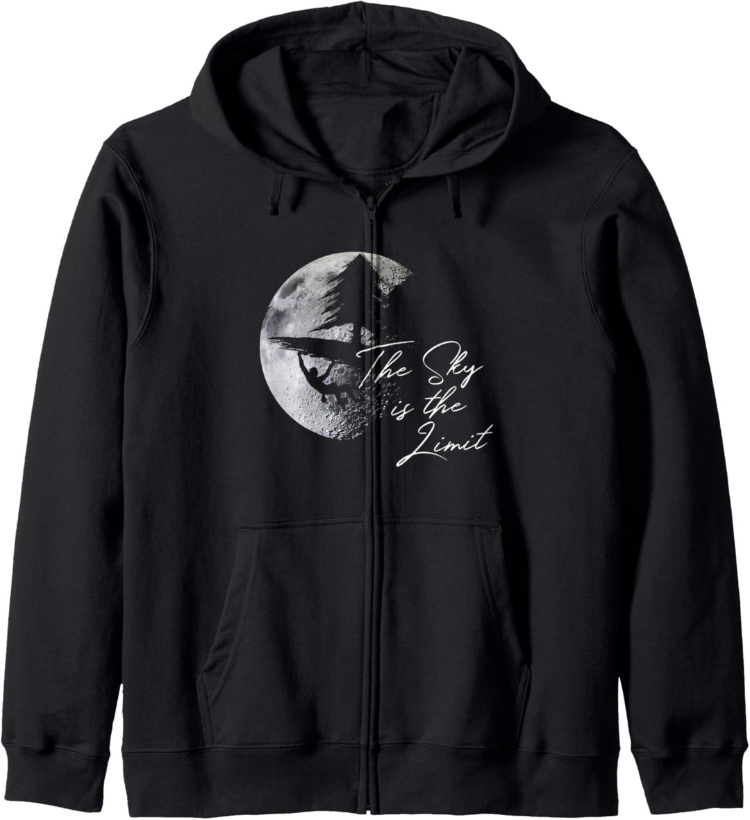 Sky Is The Limit | Kletter Boulder Motivation Kapuzenjacke