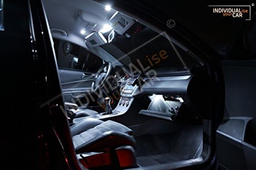 INDIVIDUALise your CAR Innenraumbeleuchtung SET für Passat B6 3C Variant (Cool-White) Kaltweiss, Coo
