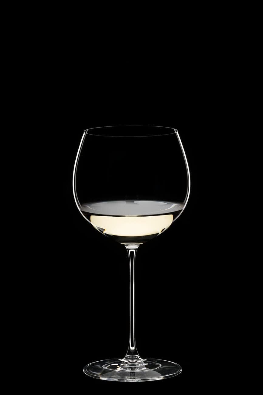 Riedel 6449/97 Veritas Weinglas, Kristallglas, farblos im Eichenfass gereifter Chardonnay (Oaked Cha
